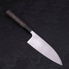 Deba Left Hand AUS-10 Polished Buffalo Wenge Handle 165mm (6.5”)-[Musashi]-[Japanese-Kitchen-Knives]