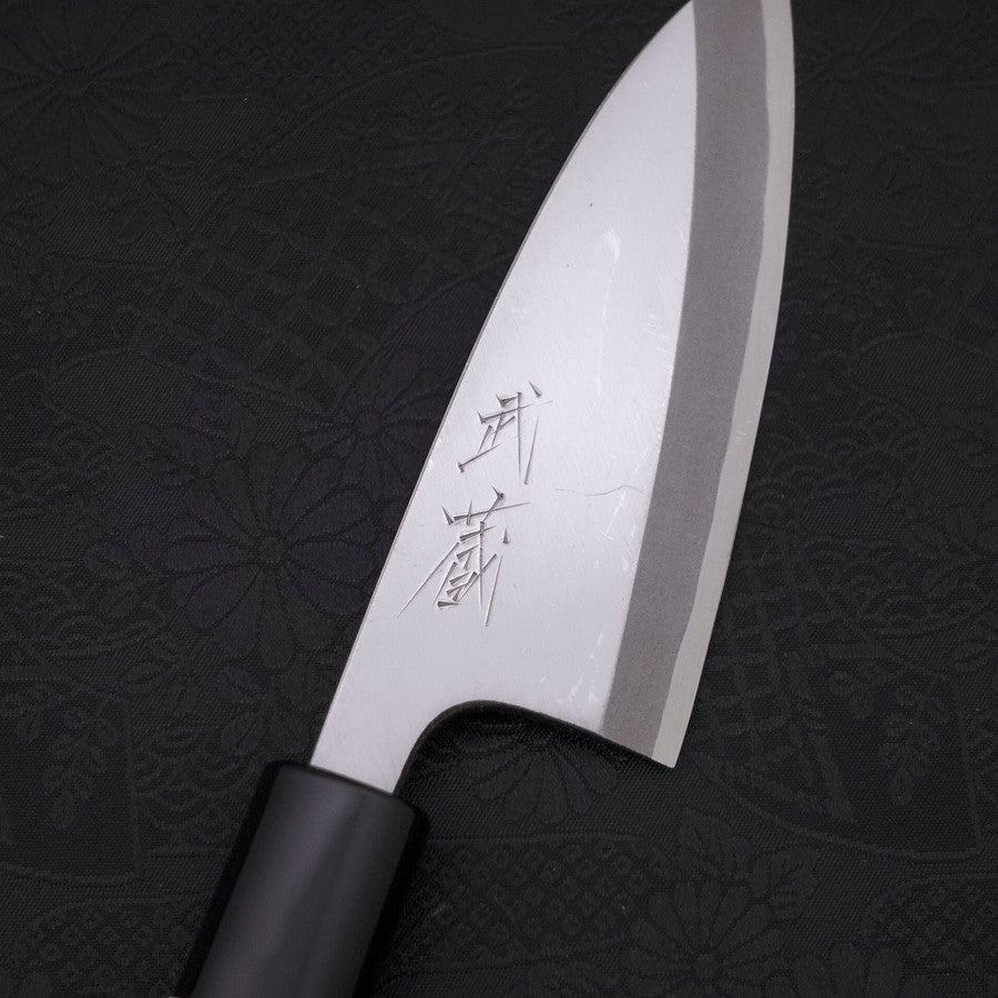 出刃 片刃 SK鋼 霞 朴木柄 105mm – MUSASHI
