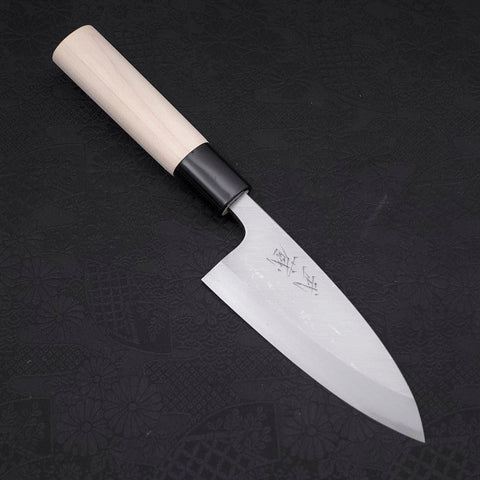 Deba SK Steel Kasumi Magnolia Handle 120mm (4.7”)-[Musashi]-[Japanese-Kitchen-Knives]