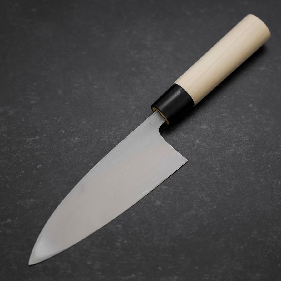 出刃 片刃 SK鋼 霞 朴木柄 150mm – MUSASHI