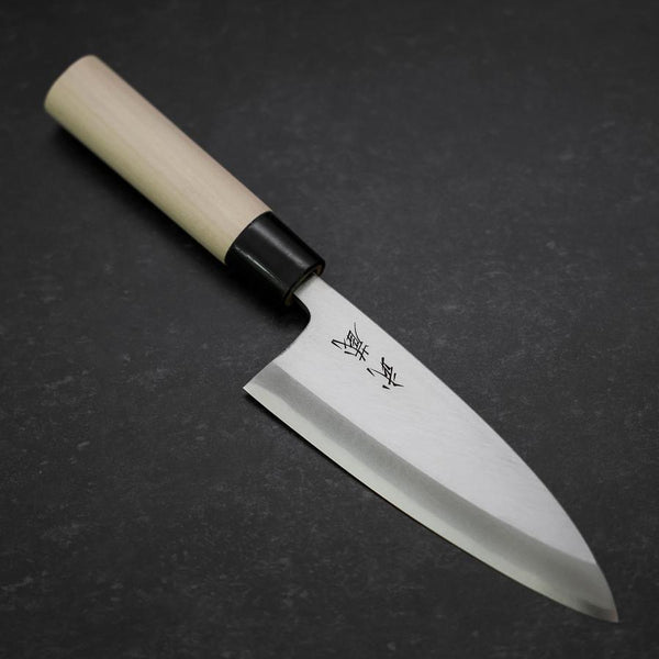 出刃 片刃 SK鋼 霞 朴木柄 150mm – MUSASHI