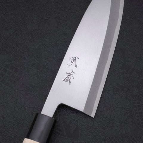 Deba SK Steel Kasumi Magnolia Handle 180mm (7”)-[Musashi]-[Japanese-Kitchen-Knives]