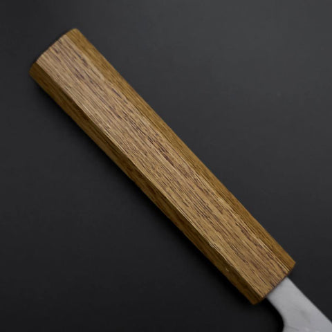 Deba SK Steel Kasumi Oak Handle 150mm (5.9”)-[Musashi]-[Japanese-Kitchen-Knives]