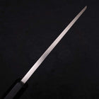 Deba Silver Steel #3 Kasumi Buffalo Ebony Handle 165mm (6.5”)-[Musashi]-[Japanese-Kitchen-Knives]