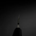 Deba Silver Steel #3 Kasumi Buffalo Ebony Handle 165mm-[Musashi]-[Japanese-Kitchen-Knives]
