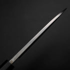 Deba Silver Steel #3 Kasumi Buffalo Ebony Handle 165mm-[Musashi]-[Japanese-Kitchen-Knives]