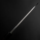 Deba Silver Steel #3 Kasumi Buffalo Ebony Handle 210mm (8.3”)-[Musashi]-[Japanese-Kitchen-Knives]