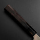 Deba Silver Steel #3 Kasumi Buffalo Ebony Handle 210mm-[Musashi]-[Japanese-Kitchen-Knives]