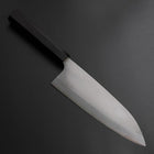 Deba Silver Steel #3 Kasumi Buffalo Ebony Handle 210mm-[Musashi]-[Japanese-Kitchen-Knives]