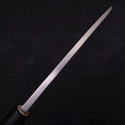 Deba Silver Steel #3 Kasumi Buffalo Magnolia Handle 150mm-Silver steel #3-Polished-Japanese Handle-[Musashi]-[Japanese-Kitchen-Knives]