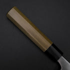 Deba Silver Steel #3 Kasumi Buffalo Magnolia Handle 180mm-[Musashi]-[Japanese-Kitchen-Knives]