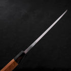 Deba Silver Steel #3 Kasumi Buffalo Teak Handle 210mm (8.3”)-[Musashi]-[Japanese-Kitchen-Knives]