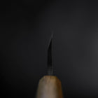 Deba Silver Steel #3 Kasumi Yaki Urushi Handle 165mm-[Musashi]-[Japanese-Kitchen-Knives]