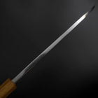 Deba Silver Steel #3 Kasumi Yaki Urushi Handle 180mm (7”)-[Musashi]-[Japanese-Kitchen-Knives]
