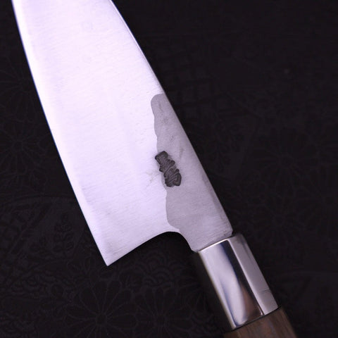 Deba Silver Steel #3 Walnut Handle 135mm (5.3”)-[Musashi]-[Japanese-Kitchen-Knives]