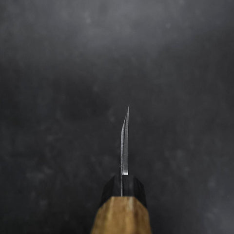 Deba VG-10 Damascus Buffalo Teak Handle 165mm (6.5”)-[Musashi]-[Japanese-Kitchen-Knives]