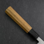 Deba VG-10 Damascus Buffalo Teak Handle 165mm (6.5”)-[Musashi]-[Japanese-Kitchen-Knives]