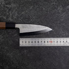 Deba VG-10 Nashiji Buffalo Walnut Handle 105mm (4.1”)-[Musashi]-[Japanese-Kitchen-Knives]