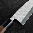 Deba VG-10 Nashiji Buffalo Walnut Handle 120mm (4.7”)-[Musashi]-[Japanese-Kitchen-Knives]