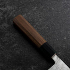Deba VG-10 Nashiji Buffalo Walnut Handle 120mm (4.7”)-[Musashi]-[Japanese-Kitchen-Knives]