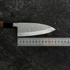 Deba VG-10 Nashiji Buffalo Walnut Handle 120mm (4.7”)-[Musashi]-[Japanese-Kitchen-Knives]