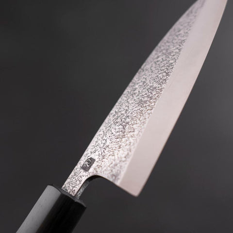 Deba VG-10 Nashiji Walnut Handle 105mm (4.1”)-[Musashi]-[Japanese-Kitchen-Knives]