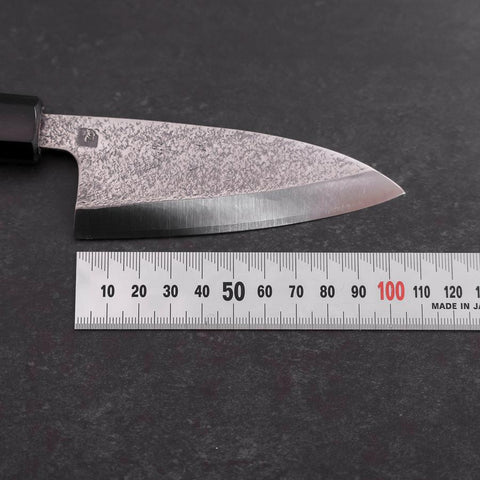 Deba VG-10 Nashiji Walnut Handle 105mm (4.1”)-[Musashi]-[Japanese-Kitchen-Knives]