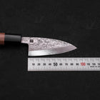 Deba VG-10 Nashiji Walnut Handle 90mm (3.5”)-[Musashi]-[Japanese-Kitchen-Knives]