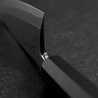 Deba White Steel #2 Kasumi Buffalo Ebony Handle 120mm-[Musashi]-[Japanese-Kitchen-Knives]