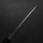 Deba White Steel #2 Kasumi Buffalo Ebony Handle 150mm (5.9”)-[Musashi]-[Japanese-Kitchen-Knives]