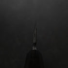 Deba White Steel #2 Kasumi Buffalo Ebony Handle 150mm-[Musashi]-[Japanese-Kitchen-Knives]