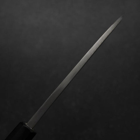 Deba White Steel #2 Kasumi Buffalo Ebony Handle 150mm-[Musashi]-[Japanese-Kitchen-Knives]