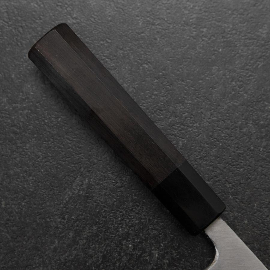 出刃包丁 白二鋼 霞 水牛黒檀柄 150mm – MUSASHI