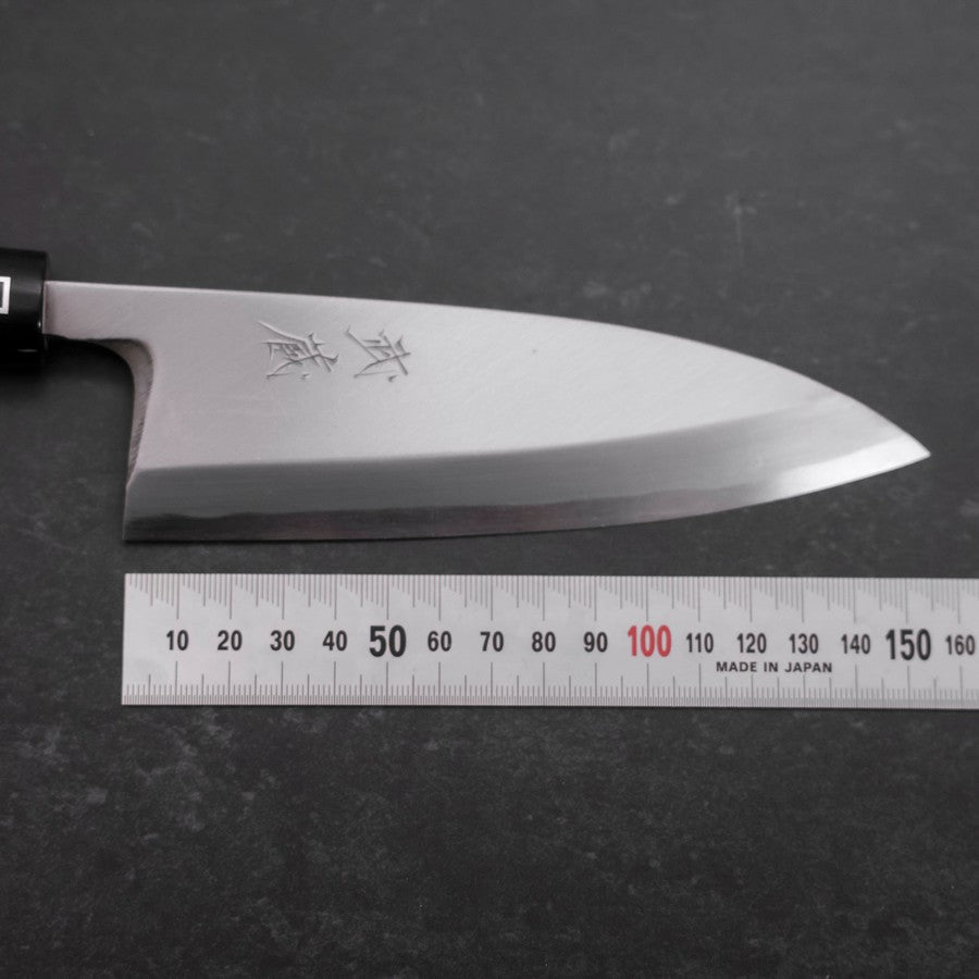 出刃 白紙2号 霞 水牛朴木柄 150mm – MUSASHI