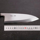 Deba White Steel #2 Kasumi Buffalo Magnolia Handle 165mm (6.5”)-[Musashi]-[Japanese-Kitchen-Knives]