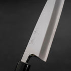 Deba White Steel #2 Kasumi Buffalo Magnolia Handle 165mm (Kurigata) (6.5”)-[Musashi]-[Japanese-Kitchen-Knives]