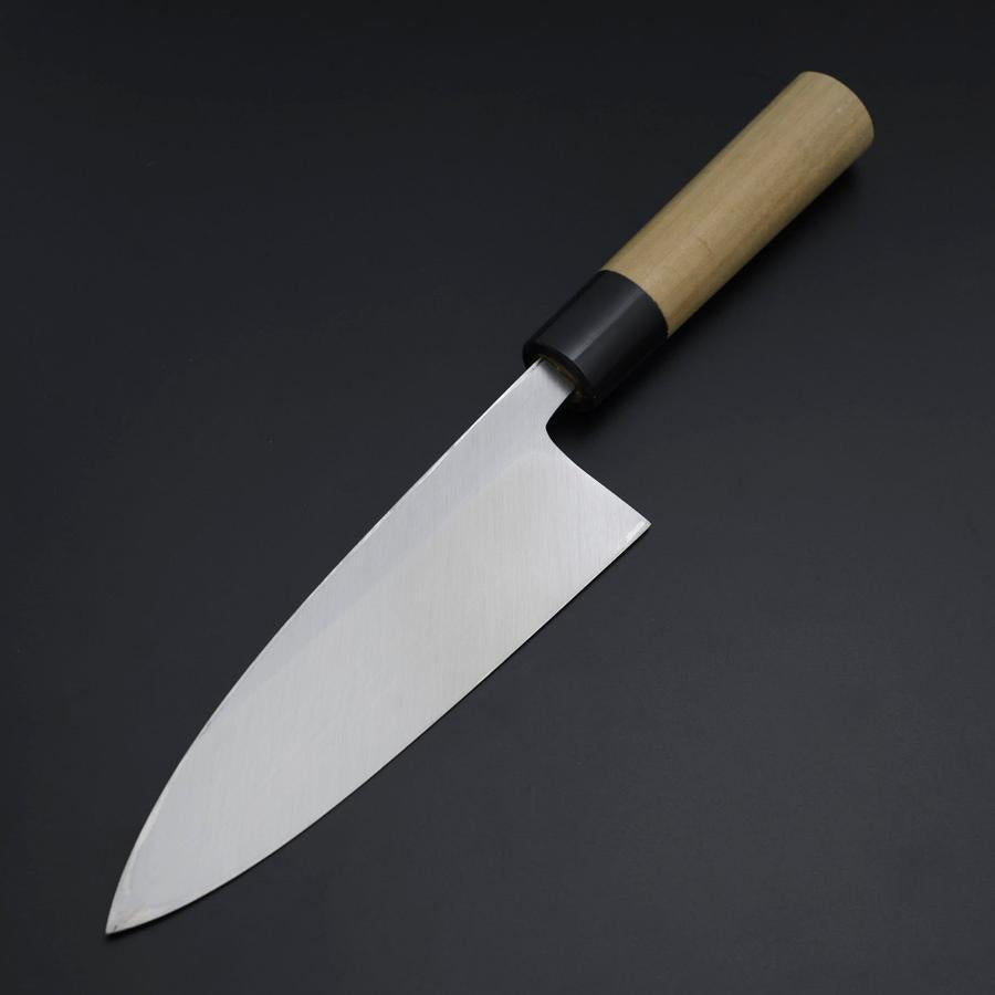 出刃 白紙2号 霞 墨漆柄 180mm – MUSASHI