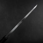 Deba White Steel #2 Kasumi Buffalo Teak Handle 210mm (8.3”)-[Musashi]-[Japanese-Kitchen-Knives]