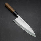 Deba White Steel #2 Kasumi Buffalo Teak Handle 210mm (8.3”)-[Musashi]-[Japanese-Kitchen-Knives]