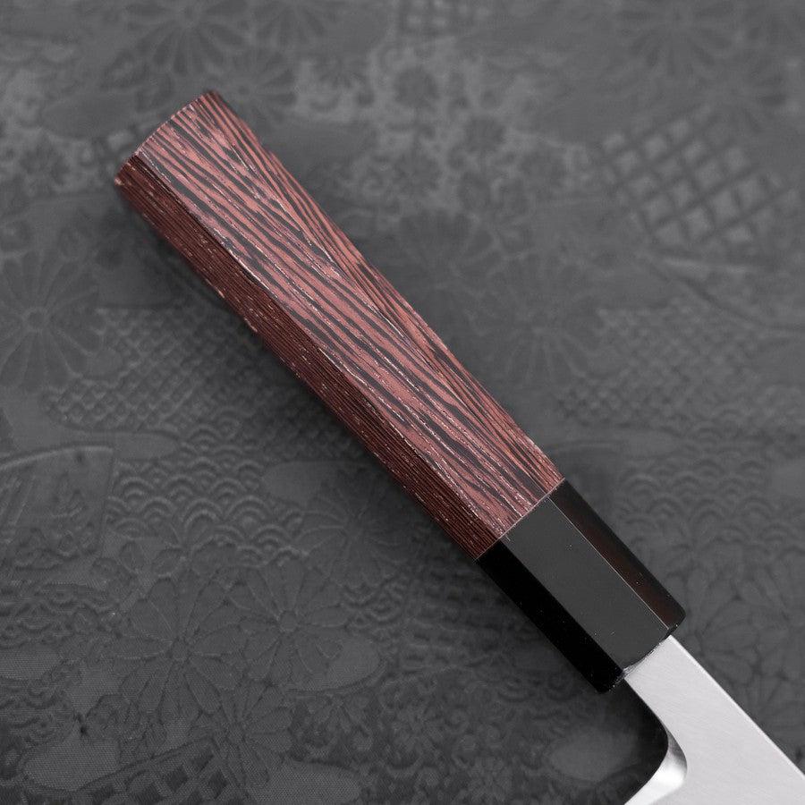Deba White Steel #2 Kasumi Buffalo Wenge Handle 180mm (7”) – MUSASHI