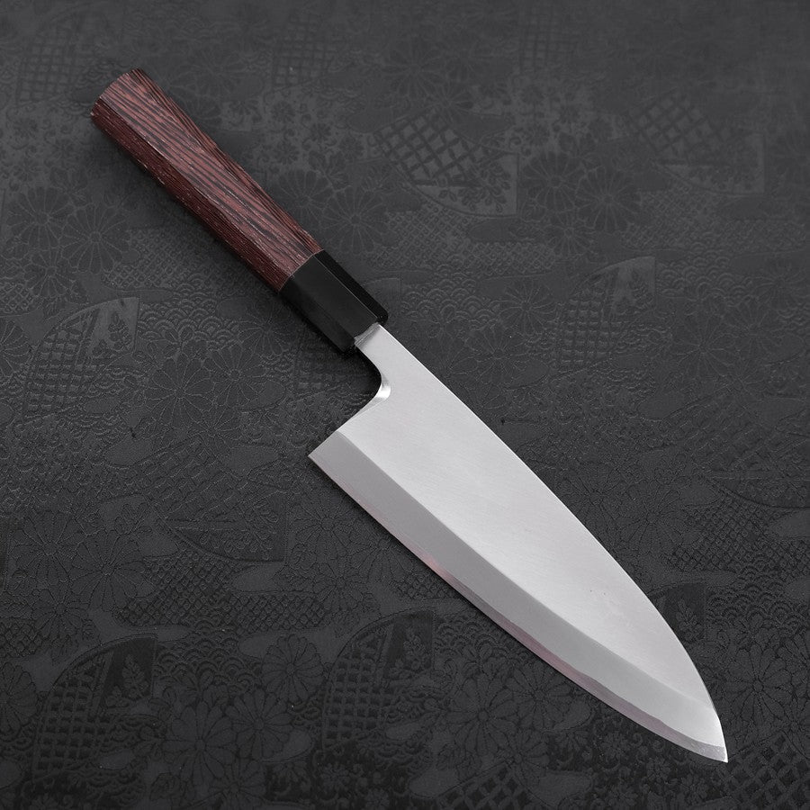 Deba White Steel #2 Kasumi Buffalo Wenge Handle 180mm (7”) – MUSASHI