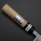 Deba White Steel #2 Kasumi Cherry Handle 105mm (4.1”)-[Musashi]-[Japanese-Kitchen-Knives]