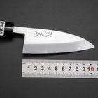 Deba White Steel #2 Kasumi Cherry Handle 105mm-[Musashi]-[Japanese-Kitchen-Knives]