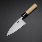 Deba White Steel #2 Kasumi Cherry Handle 120mm (4.7”)-[Musashi]-[Japanese-Kitchen-Knives]