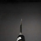 Deba White Steel #2 Kasumi Cherry Handle 120mm (4.7”)-[Musashi]-[Japanese-Kitchen-Knives]