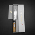 Deba White Steel #2 Kasumi Cherry Handle 120mm (4.7”)-[Musashi]-[Japanese-Kitchen-Knives]