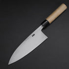 Deba White Steel #2 Kasumi Cherry Handle 180mm-[Musashi]-[Japanese-Kitchen-Knives]