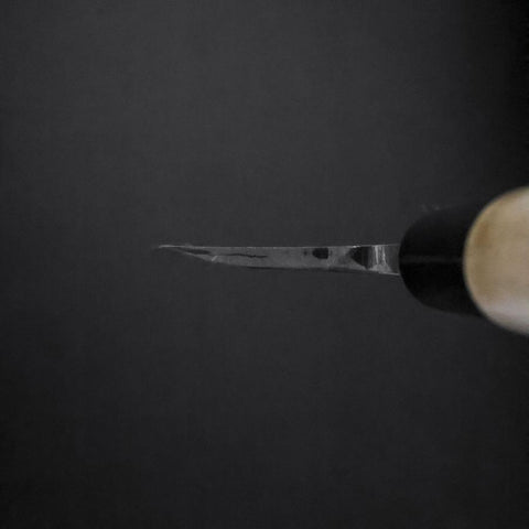 Deba White Steel #2 Kasumi Cherry Handle 180mm-[Musashi]-[Japanese-Kitchen-Knives]