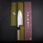 Deba White Steel #2 Kasumi Cherry Handle 180mm-[Musashi]-[Japanese-Kitchen-Knives]