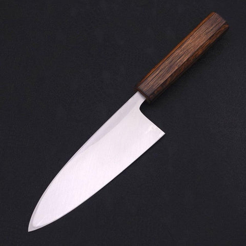 Deba White Steel #2 Kasumi Sumi Urushi Handle 165mm (6.5”)-[Musashi]-[Japanese-Kitchen-Knives]